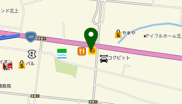 ホットワン 北上インター通り店の地図画像