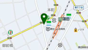 薬樹薬局 蓮田の地図画像