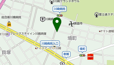 薬樹薬局 川崎2号店の地図画像