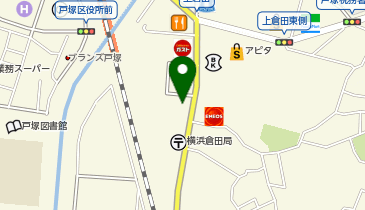 薬樹薬局 上倉田の地図画像