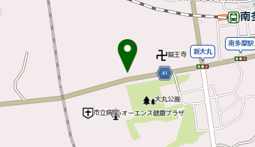 薬樹薬局 稲城の地図画像