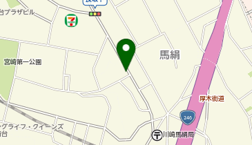 薬樹薬局 馬絹の地図画像