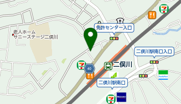 薬樹薬局 二俣川の地図画像