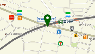 薬樹薬局 宮前平の地図画像