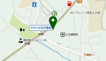 薬樹薬局 上白根の地図画像