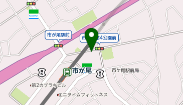 薬樹薬局 市が尾の地図画像