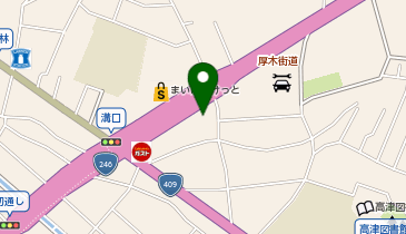 薬樹薬局 ライフ溝口店の地図画像