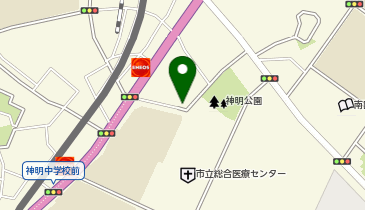 薬樹薬局 久里浜の地図画像