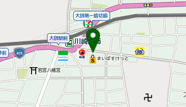 エムエム薬局 川崎大師駅前店の地図画像