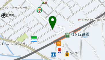 薬樹薬局 向ケ丘遊園の地図画像