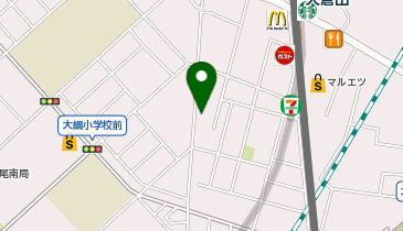 薬樹薬局 大倉山の地図画像