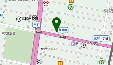 ガチャガチャの森 丸亀町グリーン店の地図画像