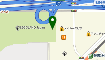 ガチャガチャの森 メイカーズピア店の地図画像