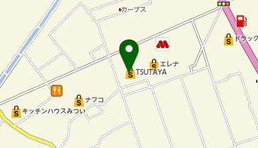ガチャガチャの森 TSUTAYA島原店の地図画像