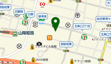 ガチャガチャの森 姫路店の地図画像