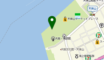 ガチャガチャの森 天保山マーケットプレース店の地図画像