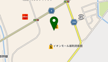 ガチャガチャの森 Pon!イオンモール新利府南館店の地図画像