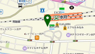 ガチャガチャの森 水戸オーパ店の地図画像