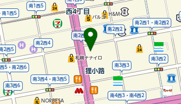 ガチャガチャの森 moyuk SAPPORO店の地図画像