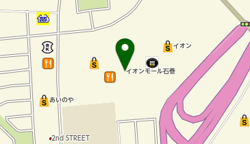 ガチャガチャの森 イオンモール石巻店の地図画像