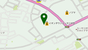 ガチャガチャの森 イオンタウンユーカリが丘店の地図画像