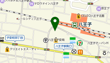 ガチャガチャの森 八王子オーパ店の地図画像
