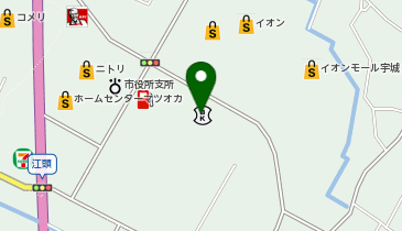 ガチャガチャの森 イオンモール宇城店の地図画像