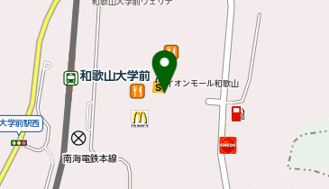 ガチャガチャの森 イオンモール和歌山店の地図画像
