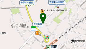 ガシャポンドリームカプセル イオンモール多摩平の森店の地図画像
