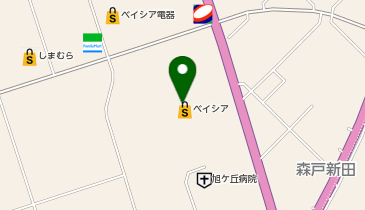 ガシャポンベイシアひだかモール店の地図画像