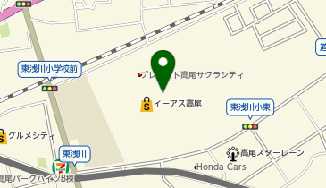 ガシャポン#C-plaイーアス高尾の地図画像