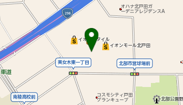 ガシャポンのデパートイオンモール北戸田店の地図画像