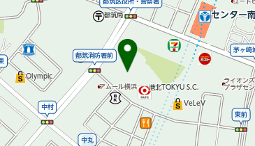 ガシャポンのデパート港北TOKYUショッピングセンター店の地図画像