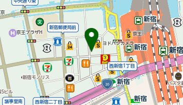 ガシャポンヨドバシカメラ新宿西口本店 ガシャポン館の地図画像