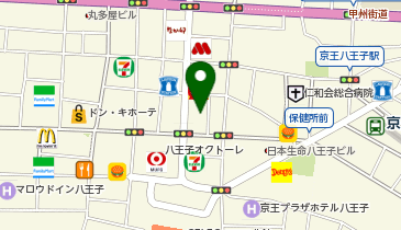 ガシャポンヨドバシカメラ八王子の地図画像