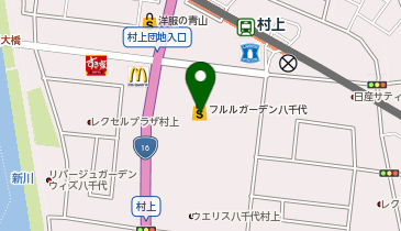 ガシャポンカプセルパーク八千代の地図画像