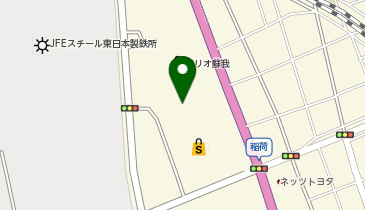 ガシャポンのデパートイトーヨーカドーアリオ蘇我店の地図画像