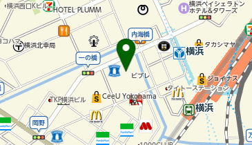 ガシャポンのデパート 横浜ビブレ店の地図画像