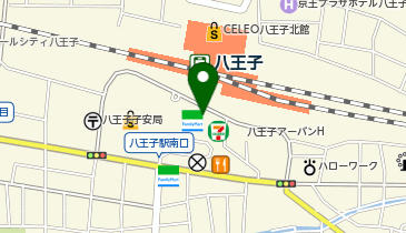 ガシャポンビックカメラJR八王子駅の地図画像