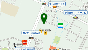 ガシャポンガシャココ モザイクモール港北の地図画像