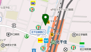 ガシャポンガシャココ 北千住マルイの地図画像