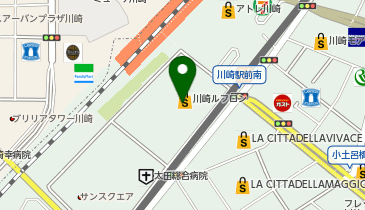 ガシャポン#C-pla川崎ルフロンの地図画像