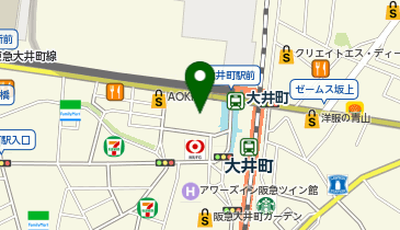 ガシャポンのデパートイトーヨーカドー大井町店の地図画像