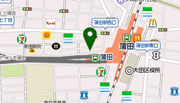 ガシャポン#C-pla東急プラザ蒲田の地図画像