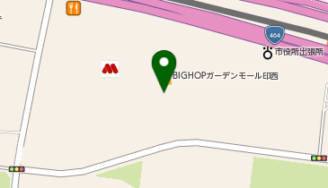 ガシャポン本屋さんのガシャポンのデパートTSUTAYA BOOKSTORE 印西ビッグホップ店の地図画像
