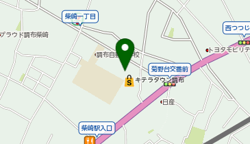 ガシャポンCapsuleParkキテラタウン調布店の地図画像
