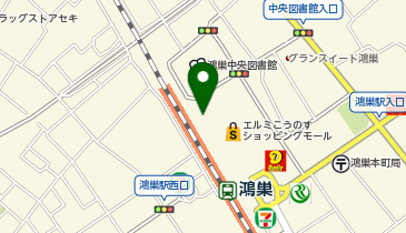 ガシャポンCapsuleParkエルミこうのす店の地図画像