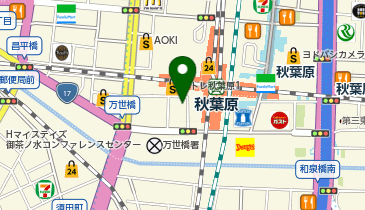 ガシャポンバンダイオフィシャルショップ秋葉原店の地図画像