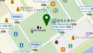 ガシャポン#C-pla MARK IS みなとみらいの地図画像