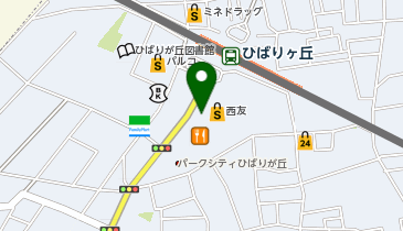 ガシャポンカプセルパーク 西友ひばりが丘の地図画像